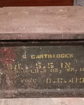 Cassetta Munizioni grande, 2^ guerra mondiale, aut