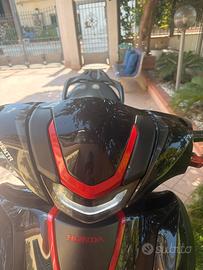 Mascherina sh 350 per 125 con wrap rosso
