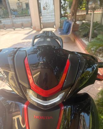 Mascherina sh 350 per 125 con wrap rosso