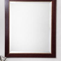 Specchio in legno arte povera