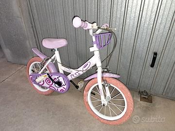 bici bambina  14" vintage 