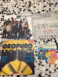 Lotto 4 vinili anni 80
