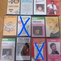 cassette vintage musicassette varie