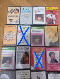 cassette vintage musicassette varie