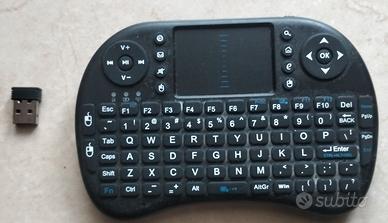 Mini Tastiera Wireless per PC, Raspberry, Smart TV