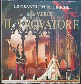 IL TROVATORE - G. Verdi 3 Dischi 33 Giri Vinile