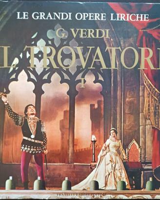 IL TROVATORE - G. Verdi 3 Dischi 33 Giri Vinile