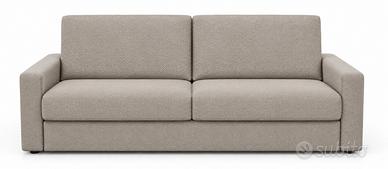 Divano letto con materasso alto 