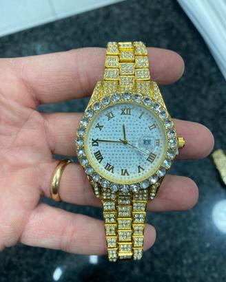 Orologio Oro e strass