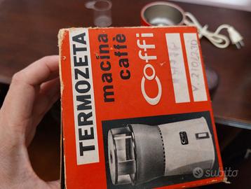 Vintage macinacaffè elettrico marchio Termozeta