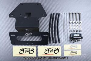Portatarga corto AVDB HONDA MSX 125 GROM 2013 2015