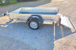 CARRELLO RIMORCHIO CRESCI PT6C CON RAMPA SALITA