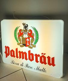 Insegna luminosa Palmbrau anni 80/90