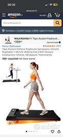 Tapis Roulant Elettrico Pieghevole