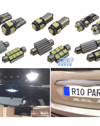 KIT 13 LAMPADE LED INTERNE MINI COOPER R55 R56 11-