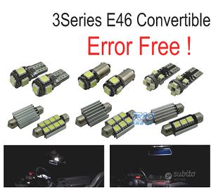 KIT 11 LAMPADE LED INTERNE BMW E46 CONVERTIBILE 31