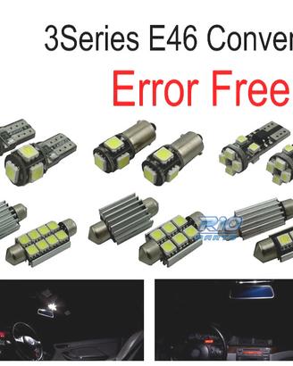 KIT 11 LAMPADE LED INTERNE BMW E46 CONVERTIBILE 31