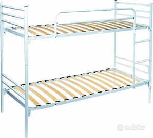 LETTO A CASTELLO BIANCO 80x190 X ADULTI