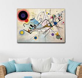 Quadro moderno Kandinsky grande