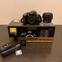 Nikon d5300 18-55 VR + Flash