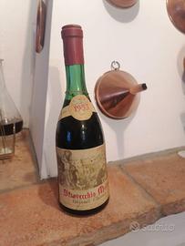 bottiglia vino Chianti 1953