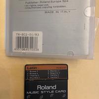 Roland music style card TN-SC2 series latin rhumba