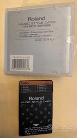 Roland music style card TN-SC2 series latin rhumba