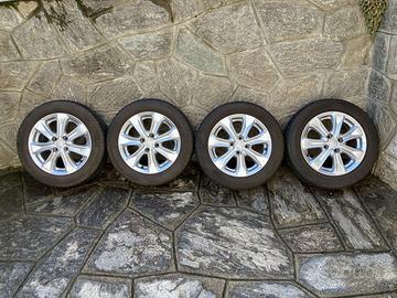 Cerchi in lega con gomme invernali