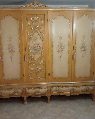 Camera da letto matrimoniale stile veneziano cmpl
