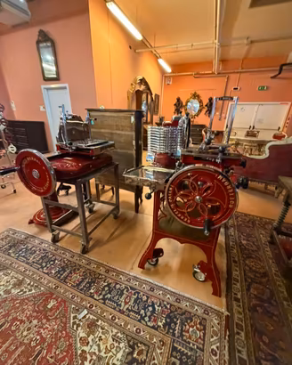 affettatrici Berkel a volano restaurate perfette