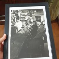 Quadro uomini al bar