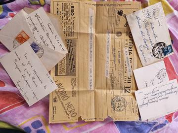 Lotto corrispondenza e documenti anni 30/40
