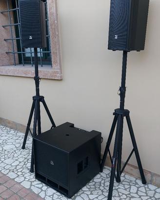IMPIANTO STEREO PER DJ PROEL LT812A