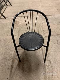 Sedie da esterni in ferro