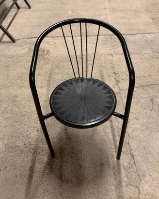 Sedie da esterni in ferro