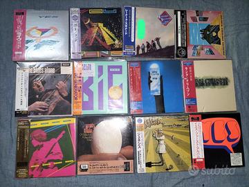 CD Japan mini-LP con inserto e oby replica LP