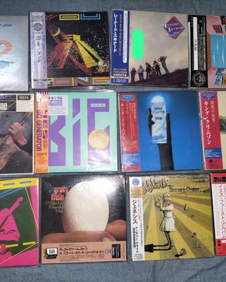 CD Japan mini-LP con inserto e oby replica LP