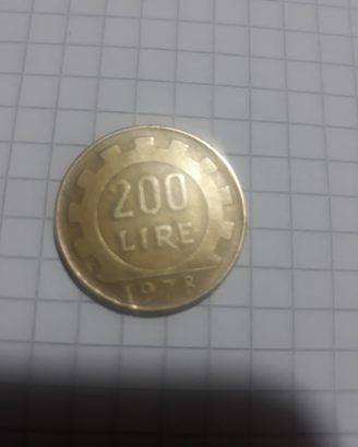 Moneta 200 lire 1978