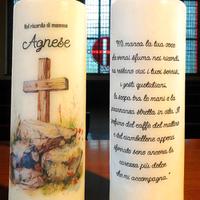 Candela Commemorativa Personalizzata