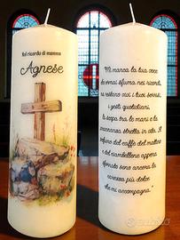 Candela Commemorativa Personalizzata