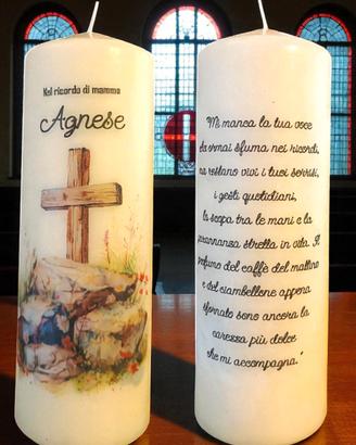 Candela Commemorativa Personalizzata