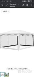 Gazebo 4x3 con zanzariera