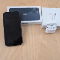 iPhone 13 Black 128GB Midnight + AirPods 2gen
