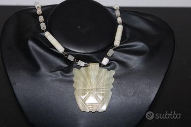 Collana Artigianale Onice 1970 Italia