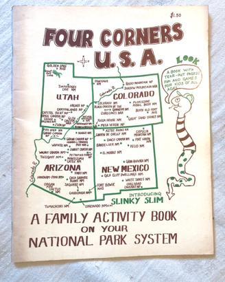 Libro Attività 1978 - Parchi Nazionali USA - NUOVO