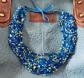 Collana unica fatta a mano