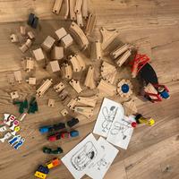 Grande Pista treni legno