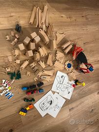 Grande Pista treni legno