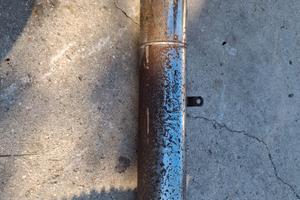 marmitta  moto guzzi 250 sport