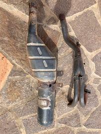 Scarico TT 350 YAMAHA